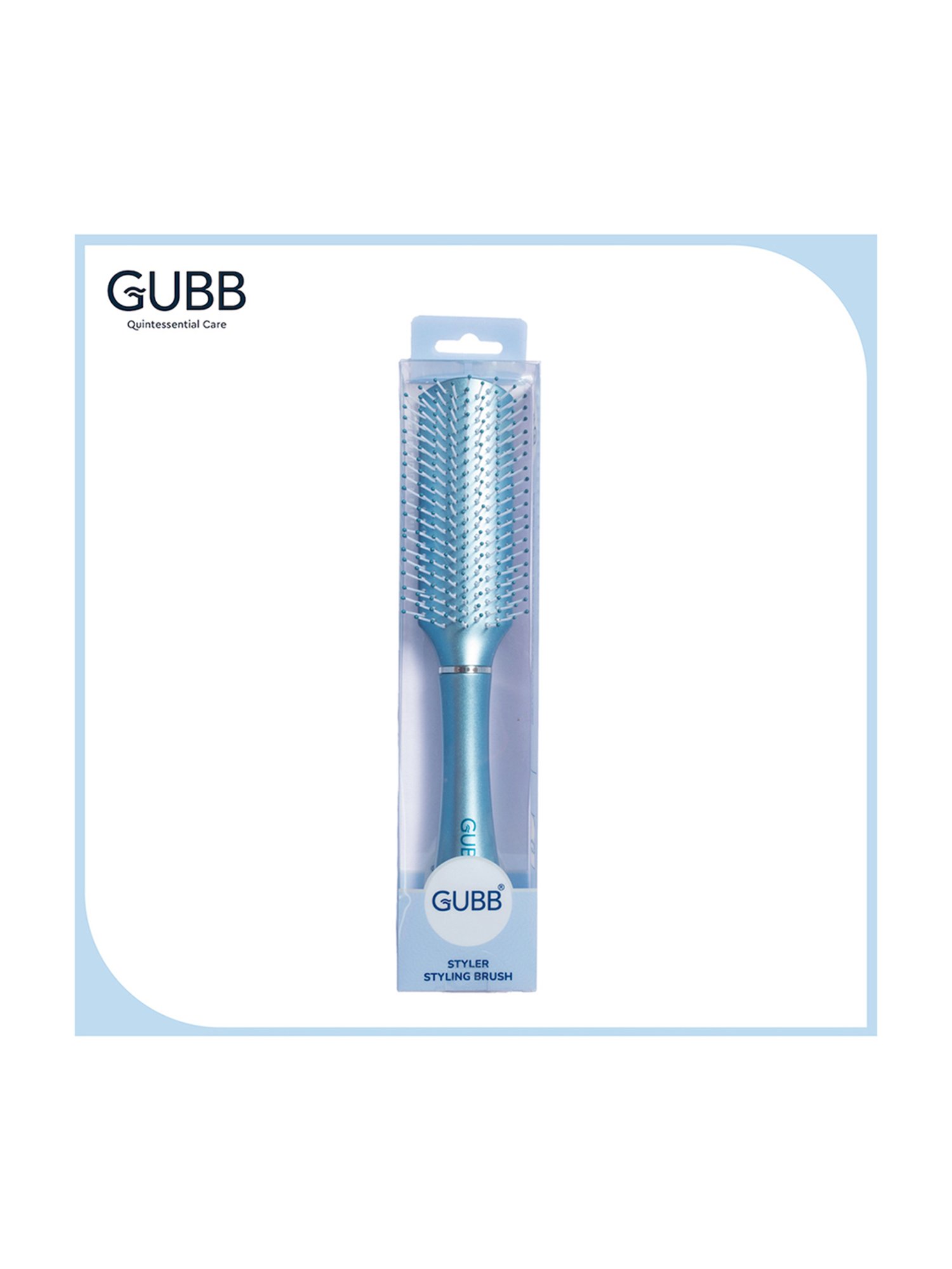 GUBB Styling Brush for Hair Styling, Flat Hair Brush - Styler Range
