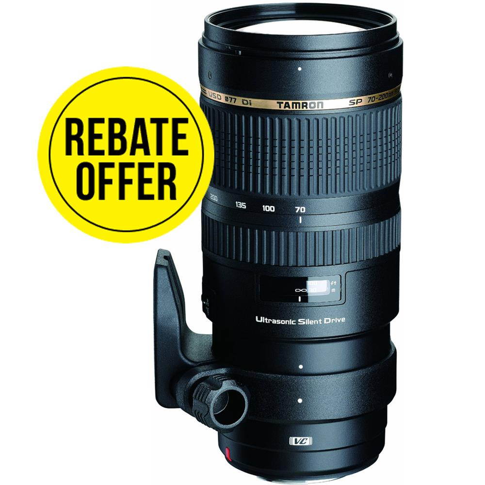 Tamron SP 70-200mm f/2.8 Di VC USD Telephoto Zoom Lens for Nikon Cameras