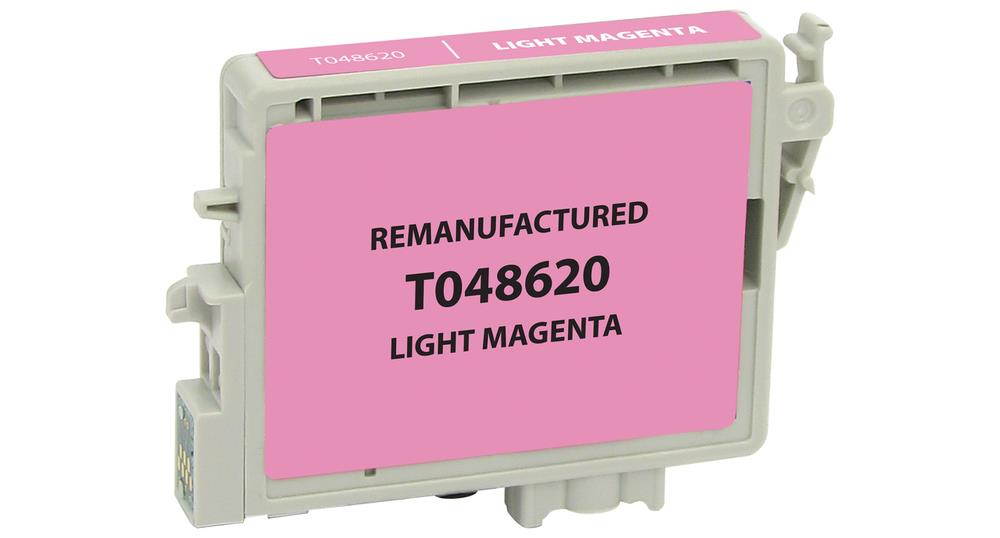 HouseofToners&copy; Remanufactured Ink Cartridge for Epson T048620: (1 Light Magenta)