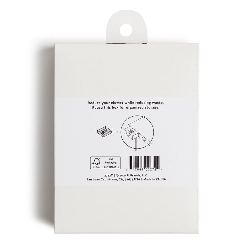 U Brands 3ct Succulent Plant Magnets