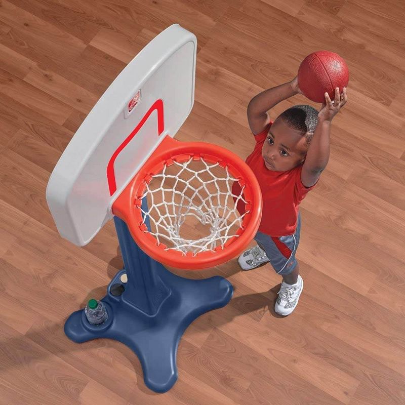 Step2 Shootin' Hoops 42 Inch Little Kids Junior Basketball Hoop Sport Set & Ball