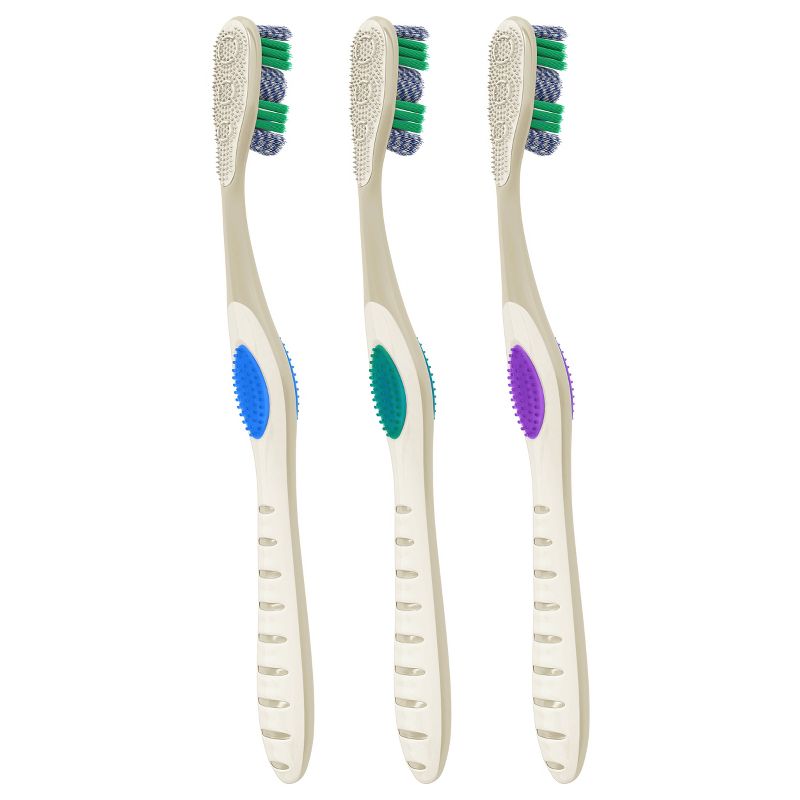 Colgate 360 Optic White Whitening Toothbrushes - Soft Bristles - 3ct