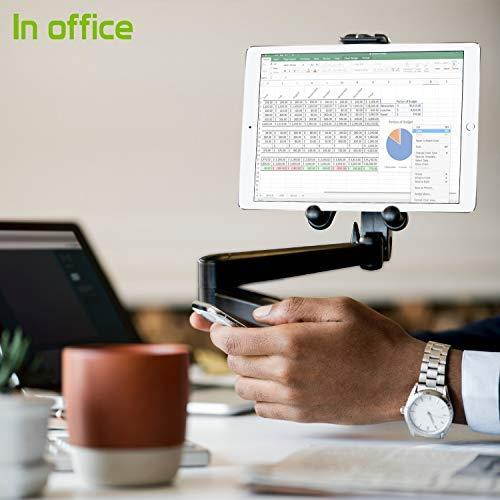 Cellet Tabletop Stand, Desktop, Kitchen Counter, Tablet Holder Mount for Apple iPad,iPad Air, iPad Pro, Mini 4/3/2/1/ Samsung Galaxy Tab S4 S3 S2 A E 8.0, LG Pad F2 8.0, Amazon Kindle Fire HD 10,8