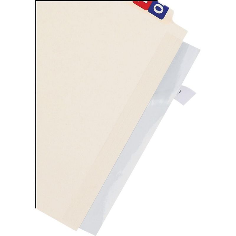 Tabbies File Folder Reinforcing Strip 2 x 11 Clear 100/Pack 68387