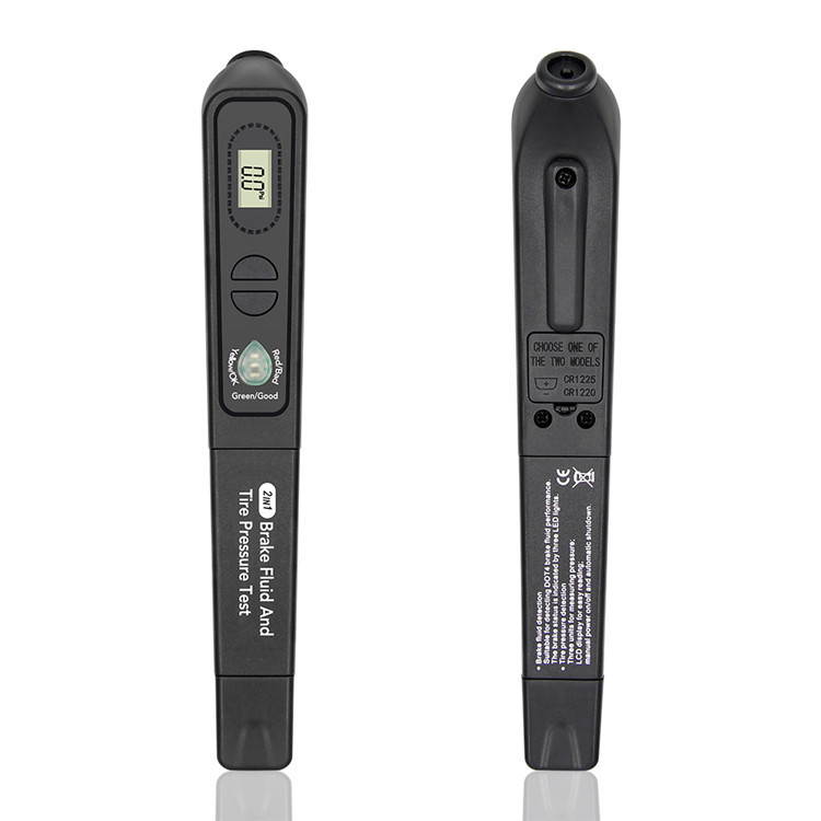 Brake Fluid And Tire Pressure Test Detector
