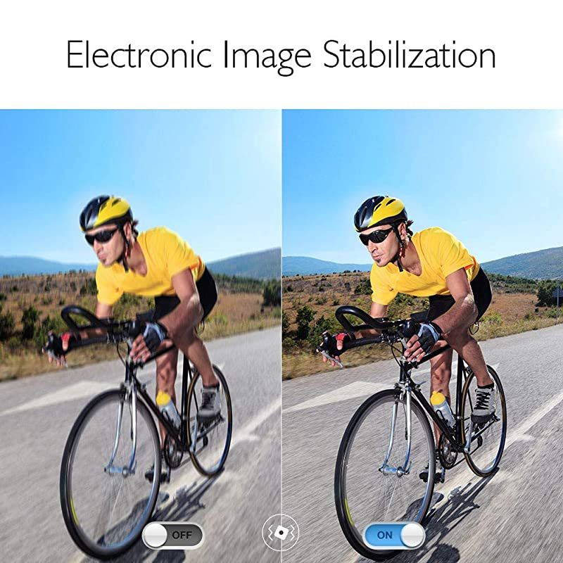 V50 Pro Native 4K30fps 20MP WiFi Action Camera with EIS Touch Screen 100 feet Waterproof Camera Web Camera Support External Mic Remote Control Sports Camera with Helmet Accessories Kit