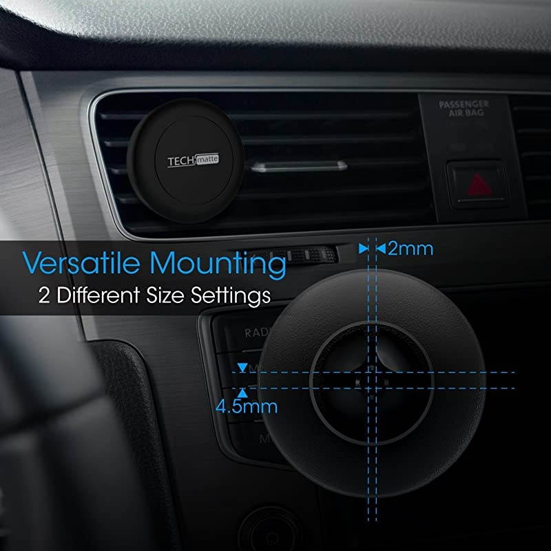 Magnetic Car Phone MountUniversal Air Vent Magnetic Phone Mount Holder Black