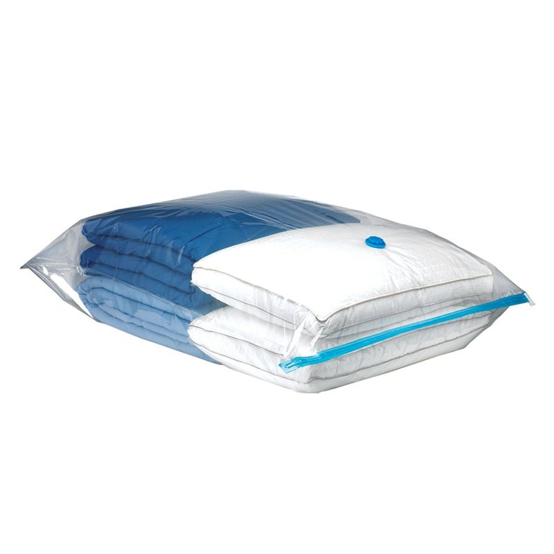 Sunbeam Jumbo Space-Saving Air-Tight Plastic Vacuum Storage Bag, Clear
