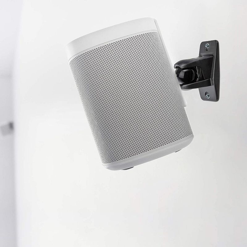 Jumbl SINSB7B ProGrip Ultra Stainless Steel Speaker Wall Mount Bracket, Pair of 2