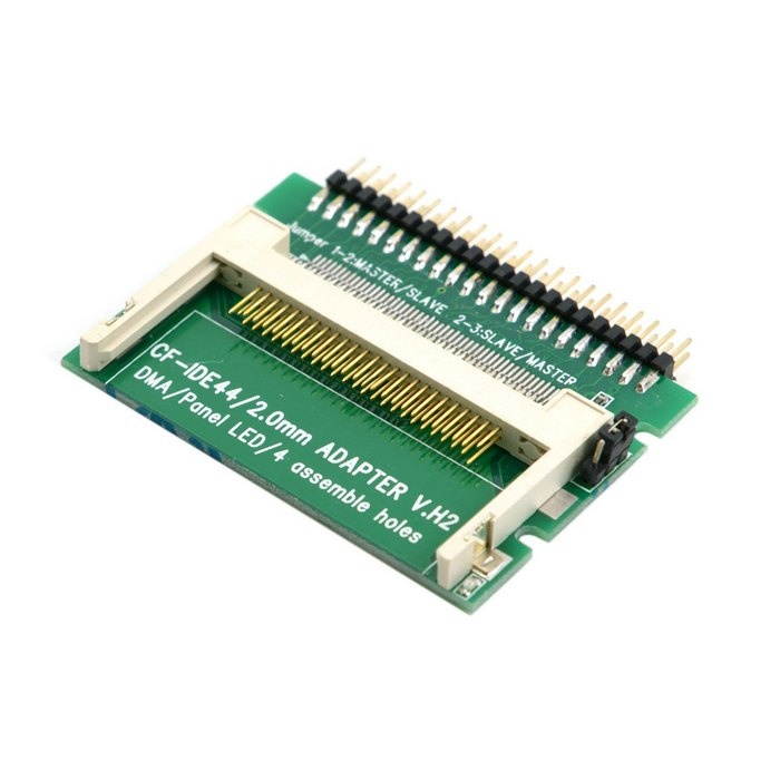 CF Compact Flash Merory Card to Laptop 2.5" 44 Pins Male IDE Hard Disk Drive HDD SSD Adapter