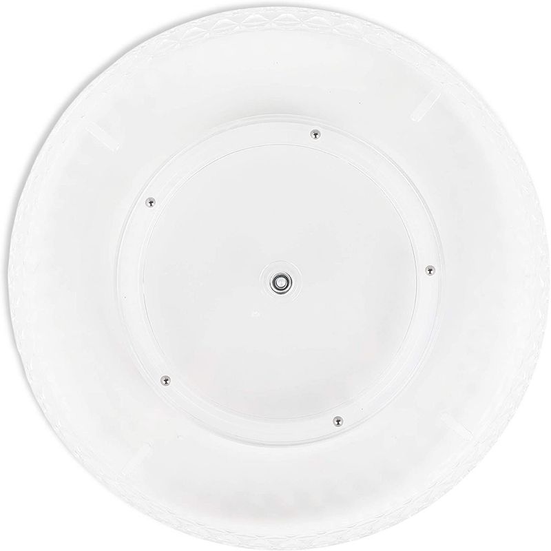 Glamlily 360 Degree Rotating Makeup Storage Shelf, Cosmetic Organizer (10.75 x 14 in)