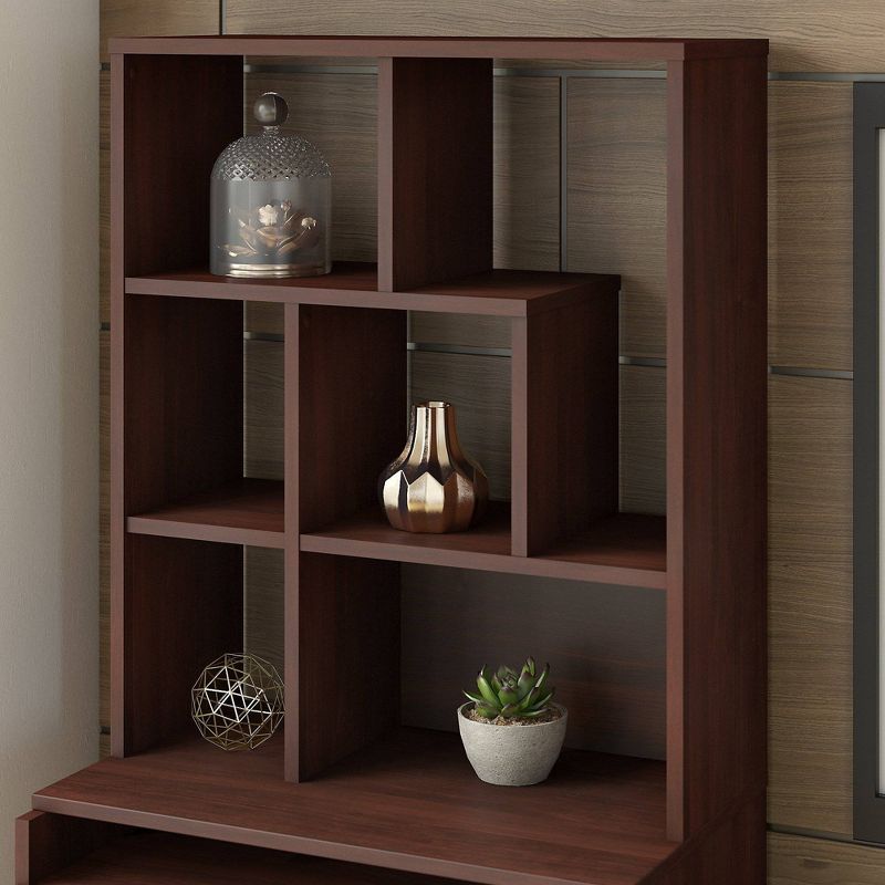 Centura Bookcase Hutch Century Walnut - Kathy Ireland Office