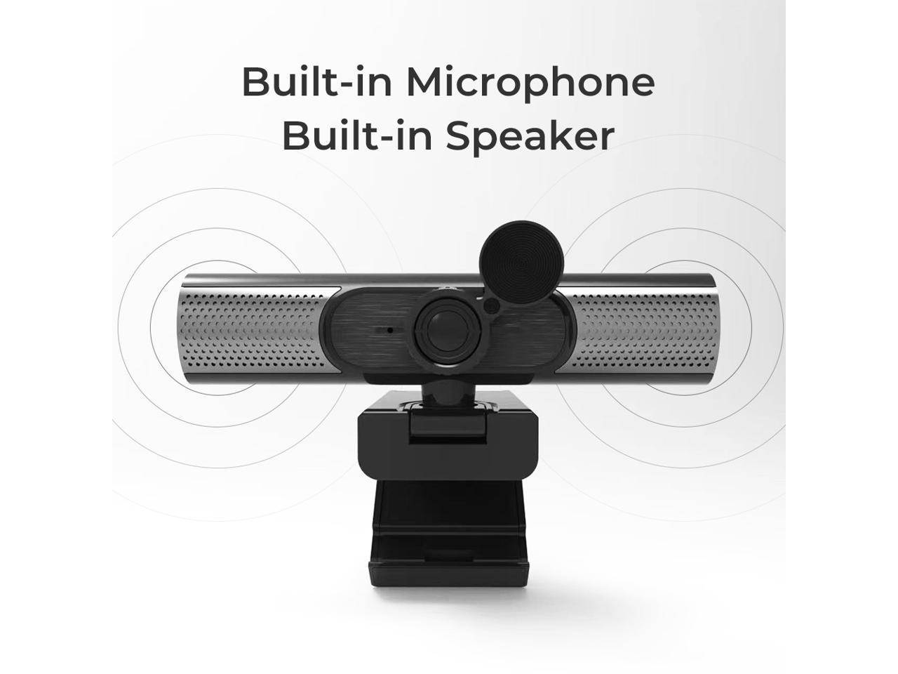Webcam 1080p 30fps Web Speakers Camera 4K Web Camera With Microphone Cameras USB 2.0