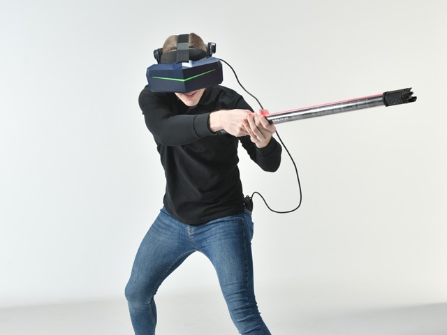 Pimax Vision 8K Plus VR Headset with 4K CLPL Displays, 200 Degrees FOV, Fast-Switched Gaming RGB Pixel Matrix Panels for PC VR Steam Games Videos, USB-Powered, Modular Audio Strap