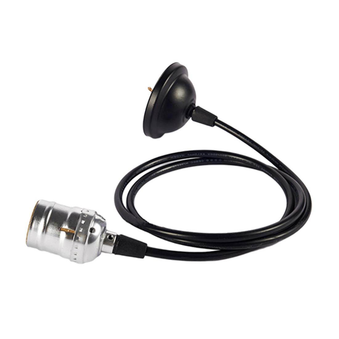 Hot! Lamp Base E27 Vintage Retro Lamp Base Holder Pendant Bulb Light Screw Socket 4 Colors With Switch/No Switch 110V/220V