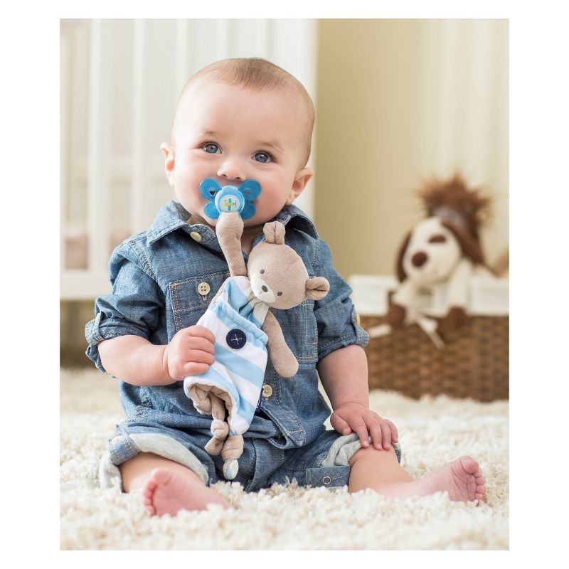 Chicco Pocket Buddies Pacifier Holder - Blue