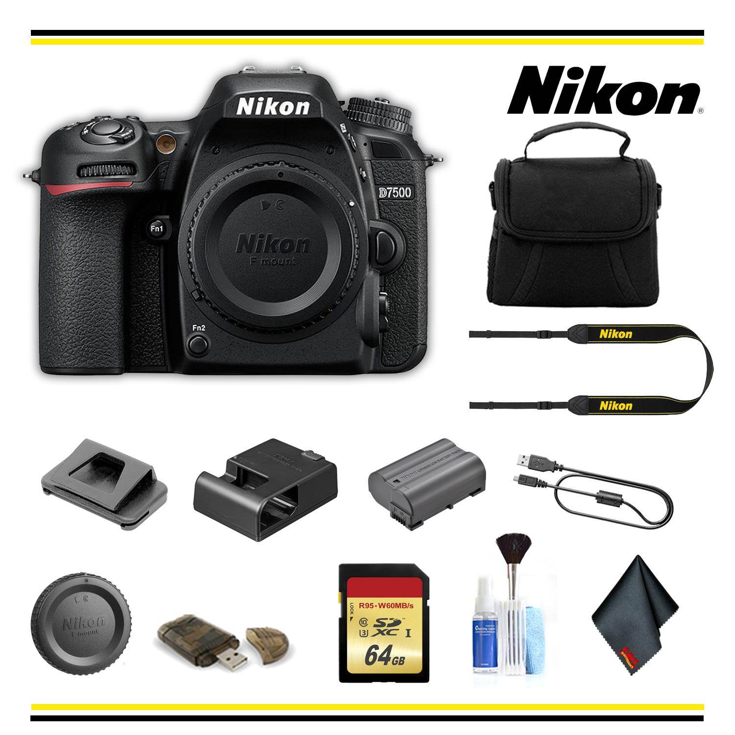 Nikon D7500 DSLR Camera Starter Bundle