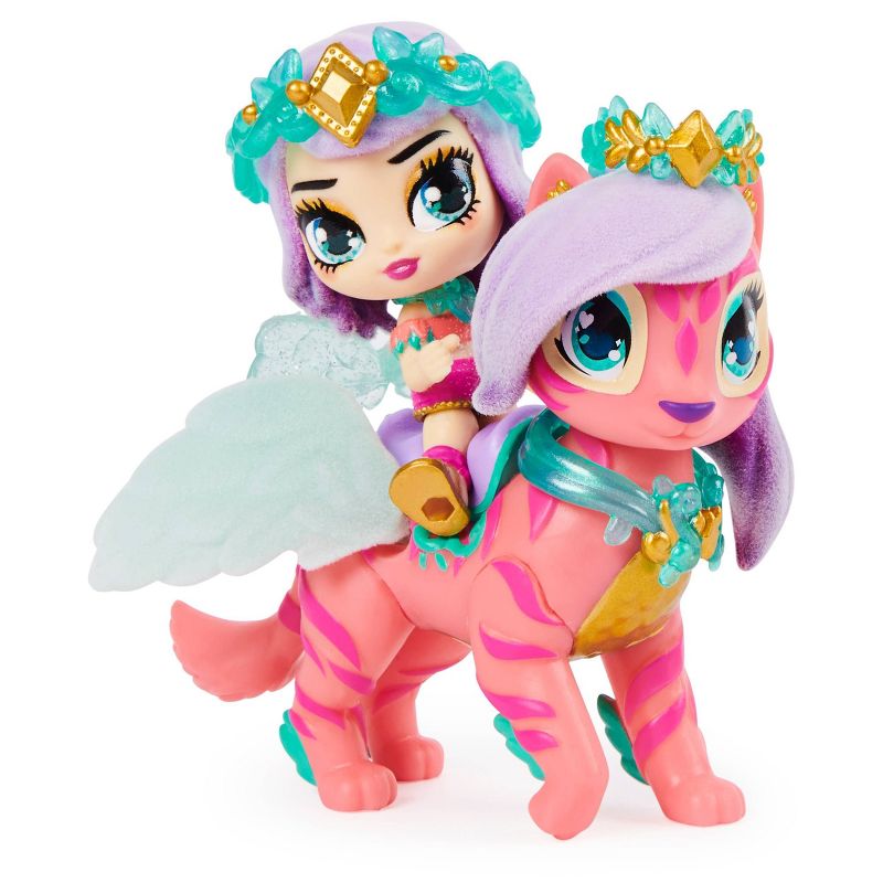Hatchimals Pixies Riders Radiant Roxy Pixie & Tigrette Glider Hatchimal Set with Mystery Feature