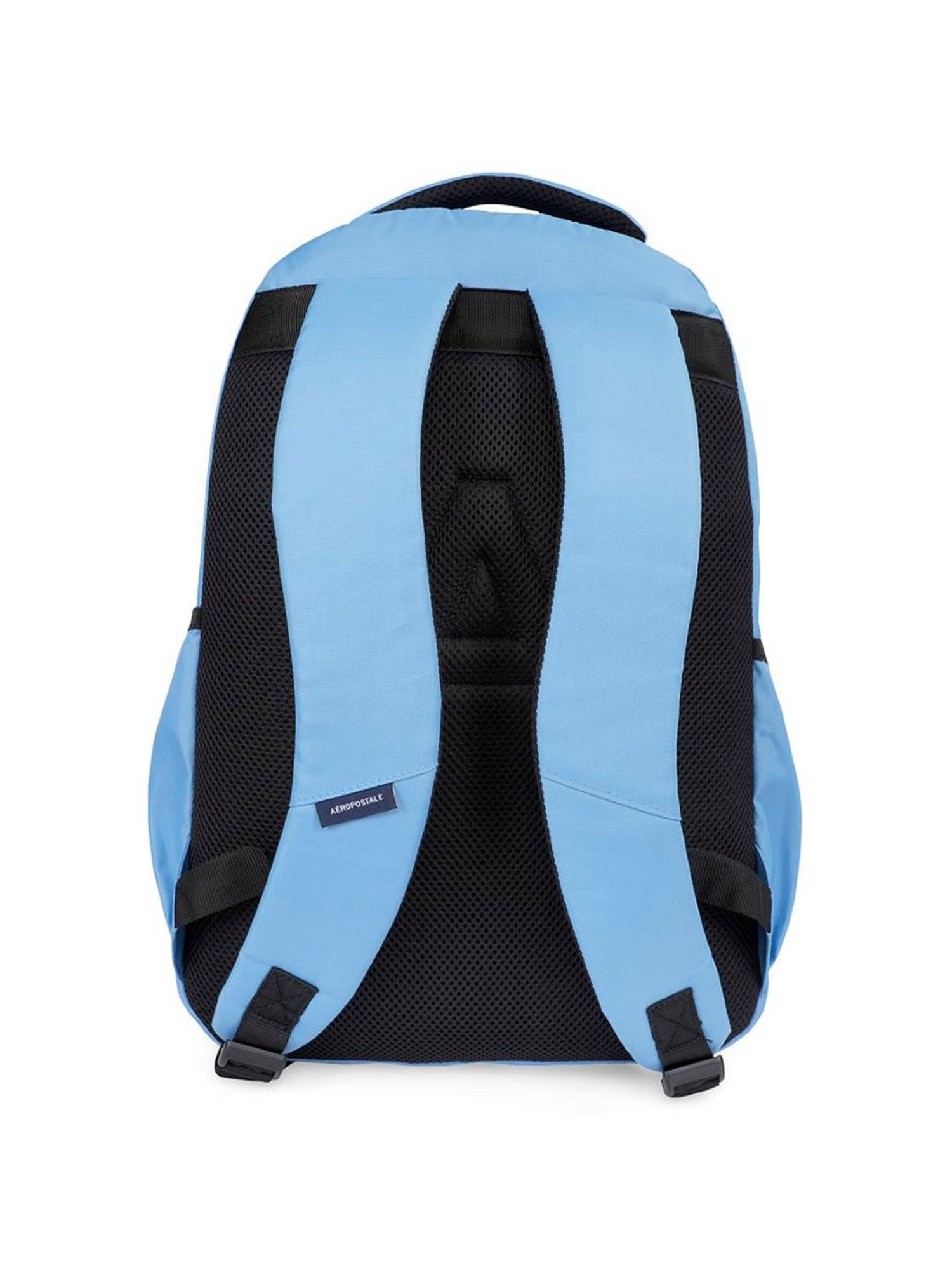 Aeropostale Marlin Light Blue Polyester Printed Laptop Backpack - 23 Ltrs