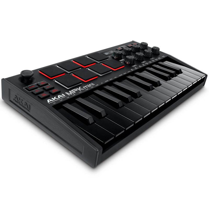 Akai MPK Mini MK3 25-Key Keyboard Controller (Black)