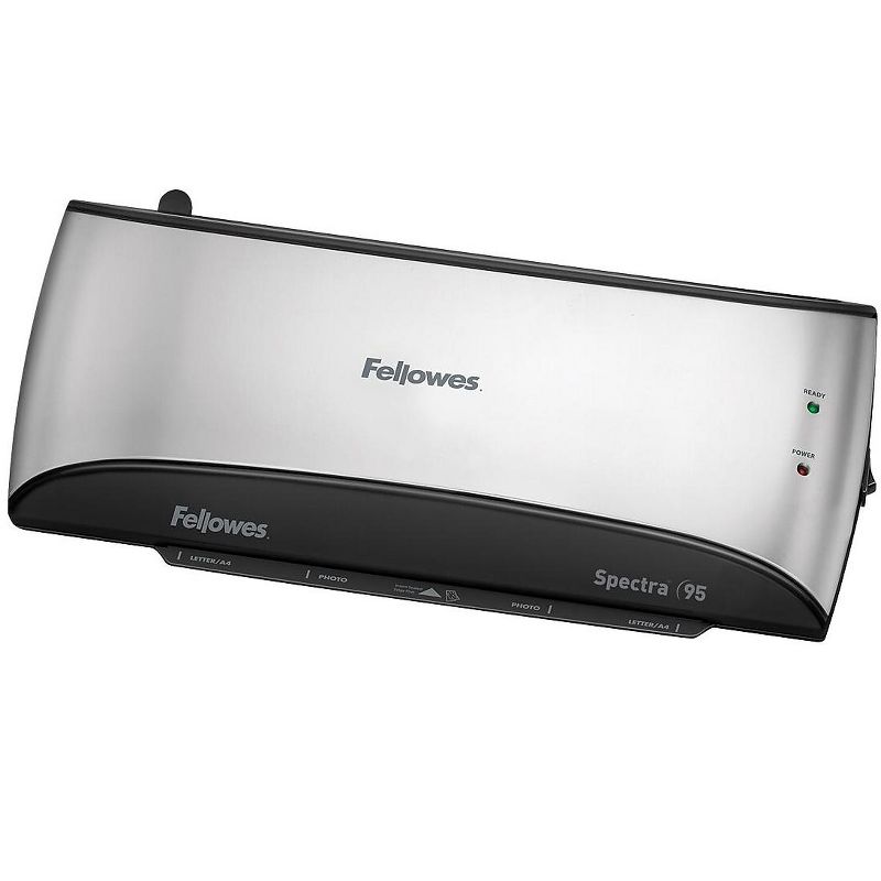 Fellowes Spectra 95 Thermal Laminator, 9.5 Width, Black/Silver (5738201) FLW5738201