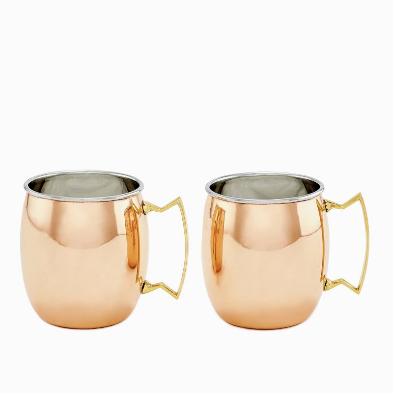 Old Dutch 16oz 2pk Copper Moscow Mule Mugs