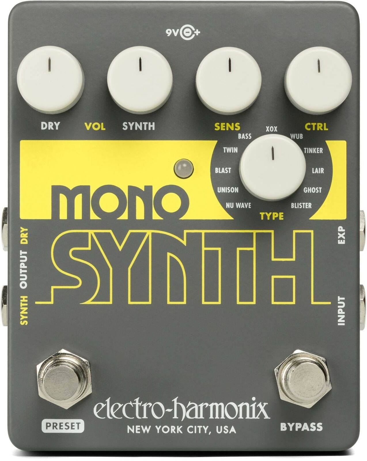 Electro-Harmonix Mono Synth Synthesizer Pedal