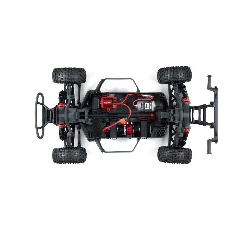 ARRMA RC Truck 1/10 SENTON 4X4 V3 MEGA 550 Brushed Short Course Truck RTR (Includes Transmitter, Receiver, Battery and Charger), Blue, ARA4203V3T2