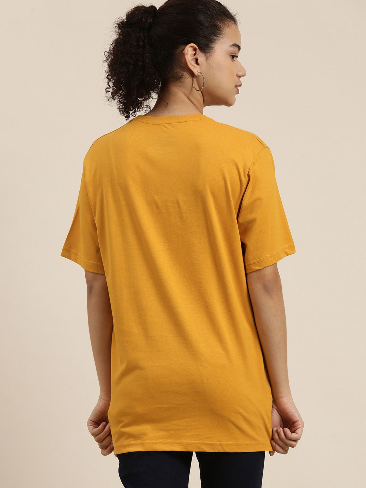 Dillinger Mustard Cotton T-Shirt