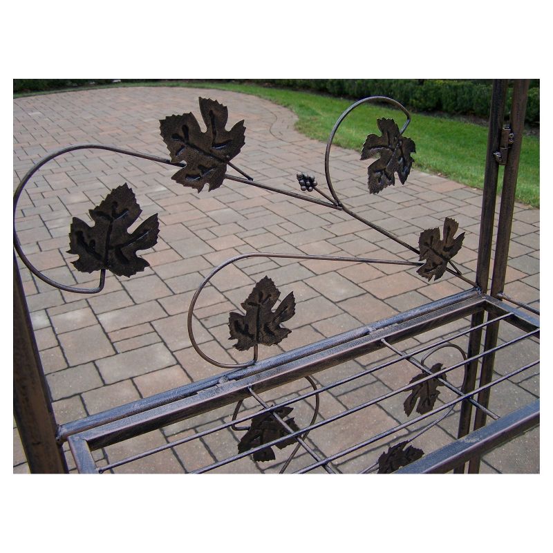 23" Rectangular Oakland Living Plant Stand - Black