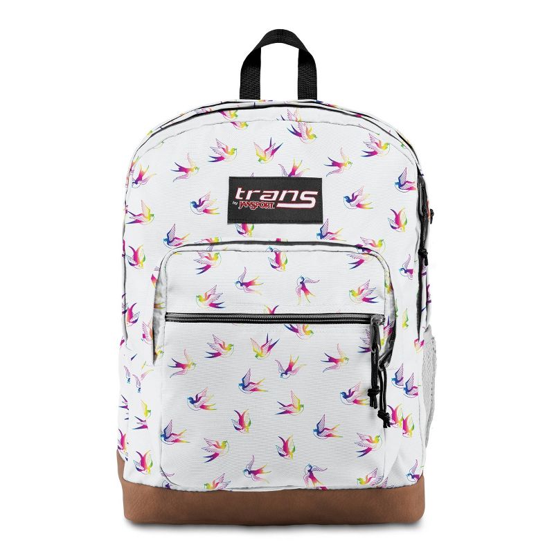 Trans by JanSport 17" Super Cool Backpack - Rainbow Birds