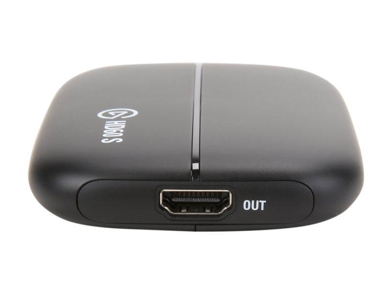 Elgato Game Capture HD60 S - Stream, Record and Share Your Gameplay in 1080p 60 FPS, Superior Low Latency Technology, USB 3.0, For PS4, Xbox One and Nintendo Switch