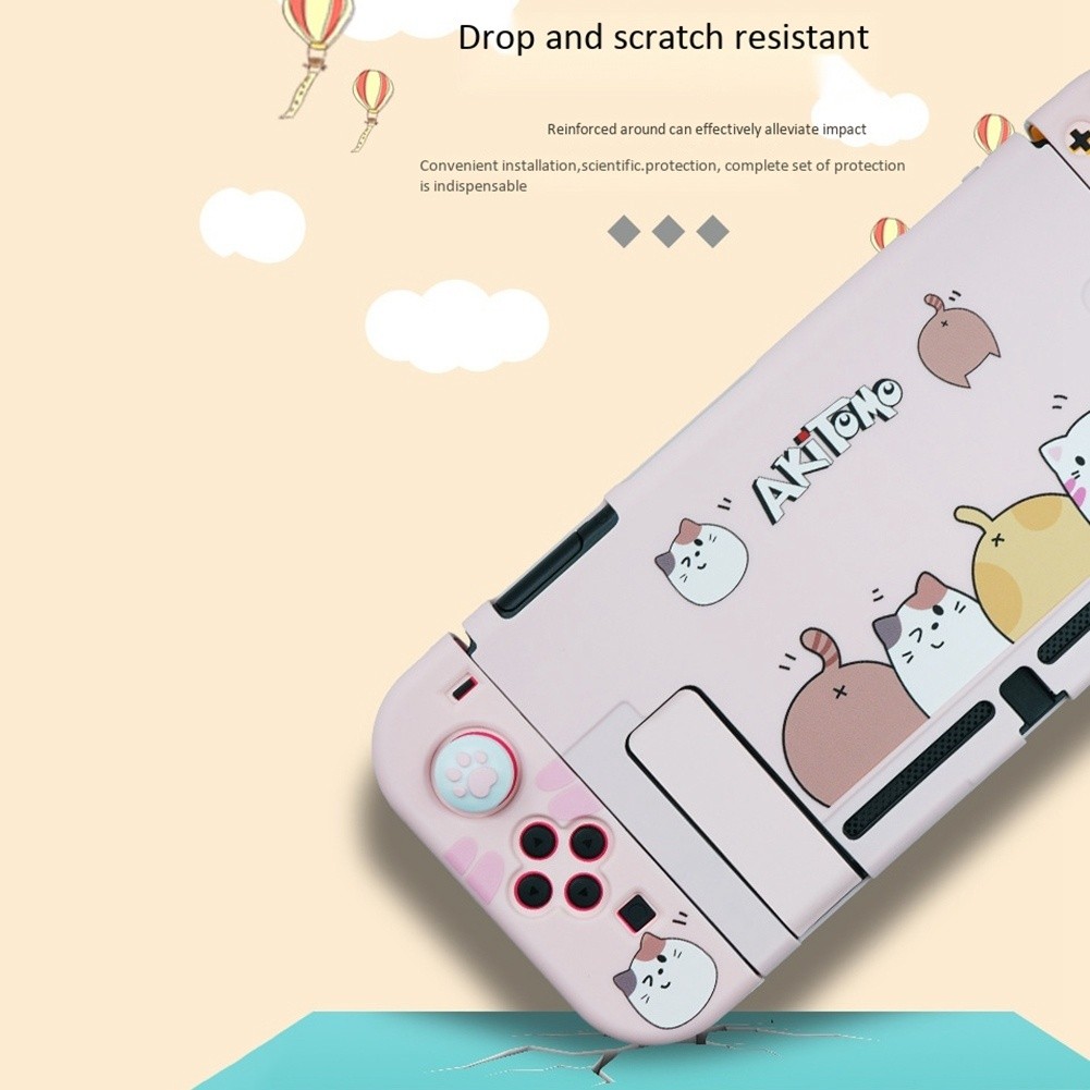 Suitable for Nintendo Switch Protective Shell Frosted Painted Shell Ns Split Shell Switch Protective Cover B