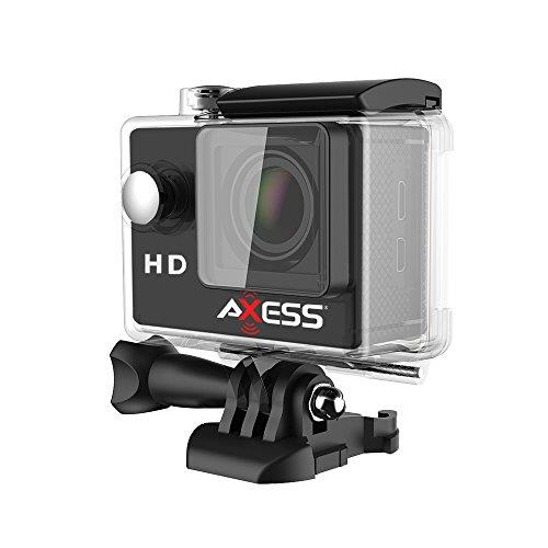 AXESS 720p HD Action Camera with Waterproof Housing (Black) CS3603-BK