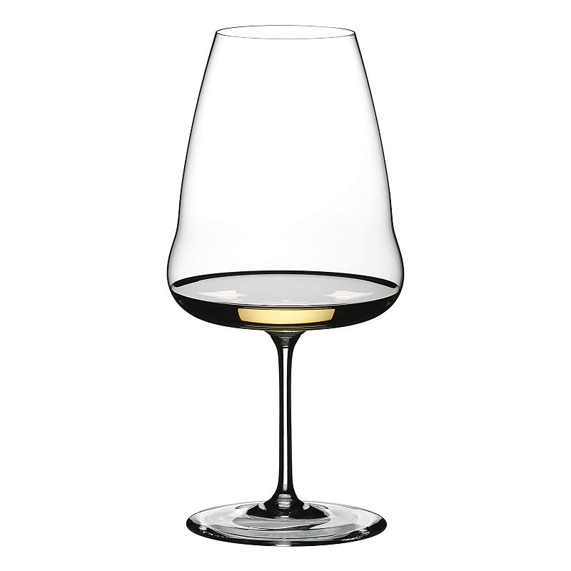 Riedel Winewings Riesling Tall and Long Thin Single Stem Crystal 35 Ounce Wine Glass for White Wine, Clear
