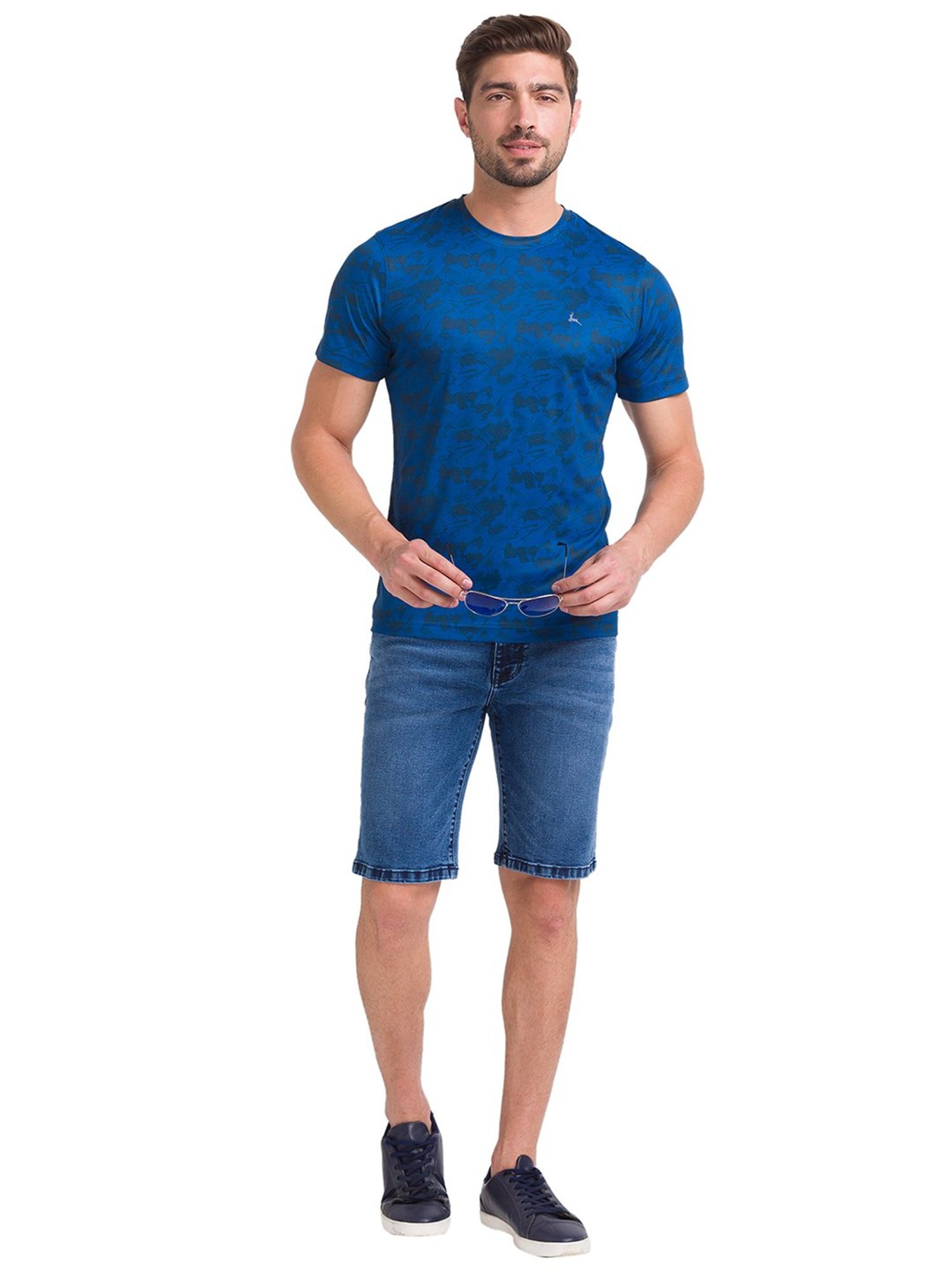 Parx Blue Crew T-Shirt