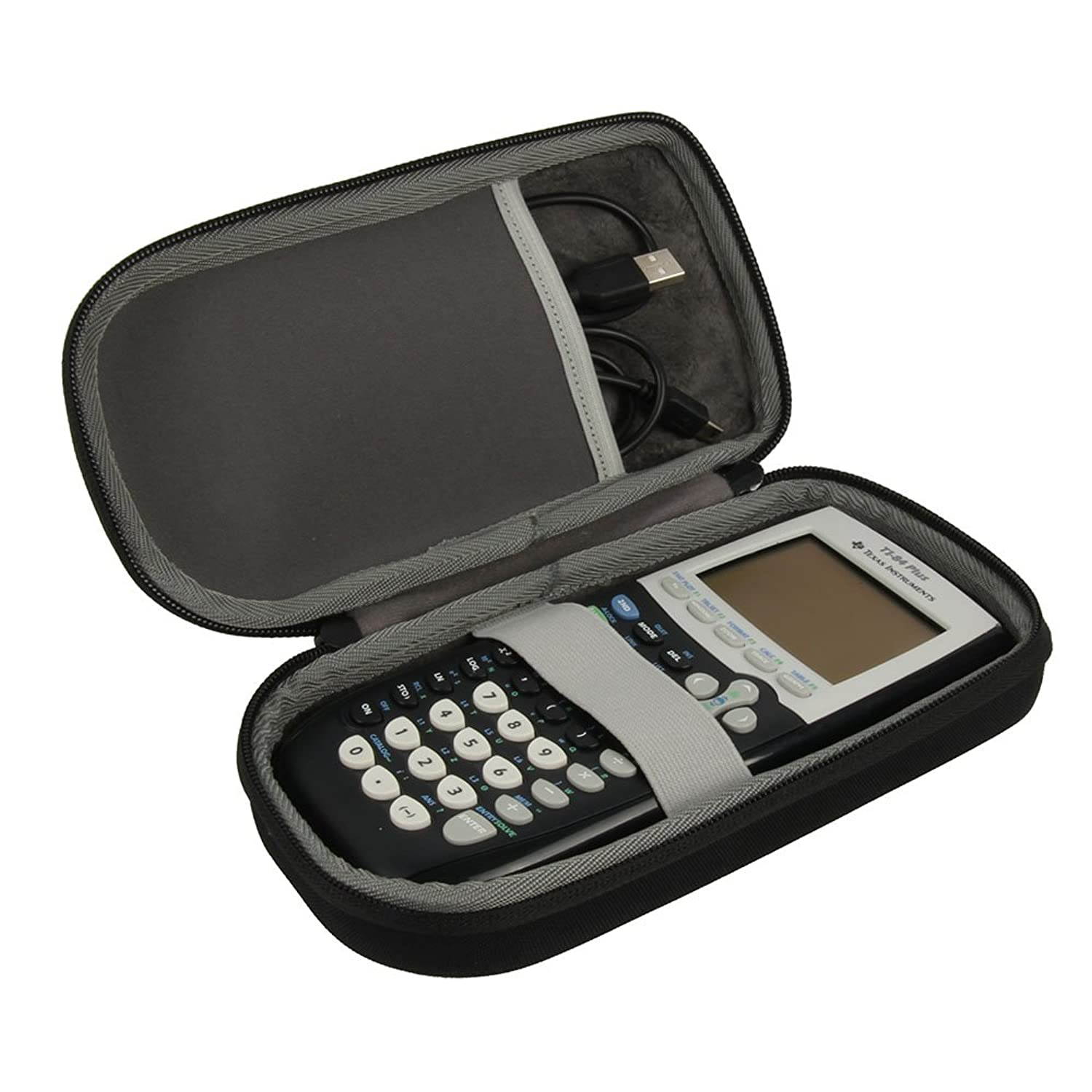 Travel Case for Texas Instruments TI-84 Ti-83 Ti-85 Ti-89 Ti-82 Plus/C CE Graphing Calculator by CO2CREA (Hard Case)