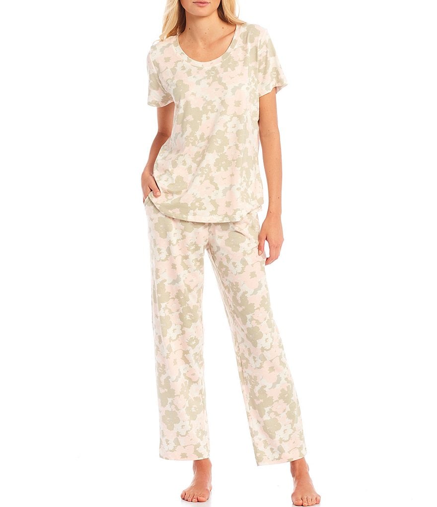 Sleep Sense Coordinating Floral Camouflaged Print Sleep Pants