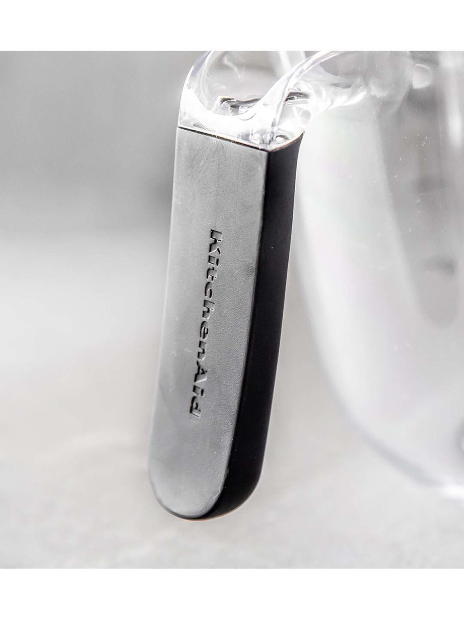 KitchenAid Black Plastic Mixing And Measuring Bowl With Handle