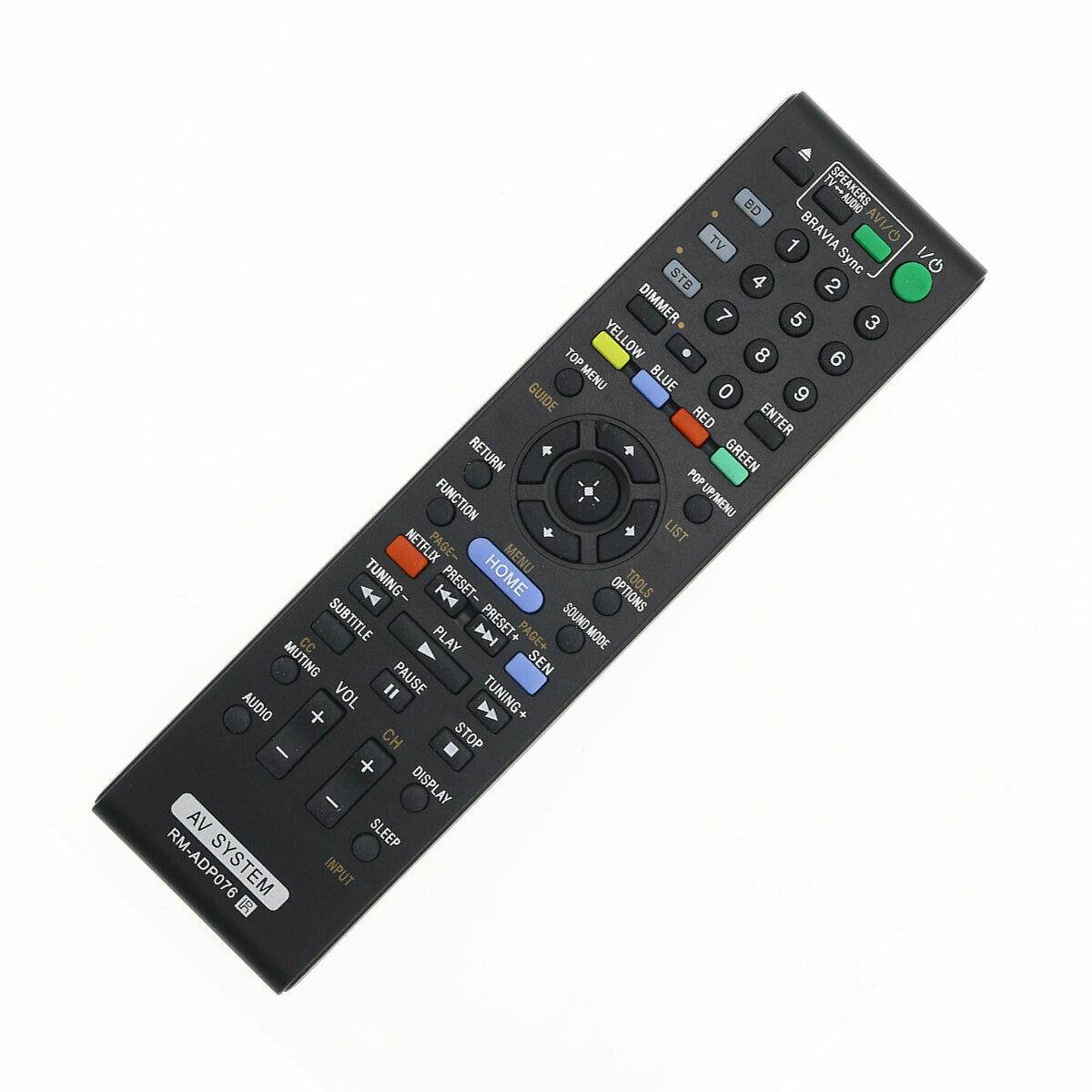 Replacement Audio Receiver Remote Control for Sony BDV-T79