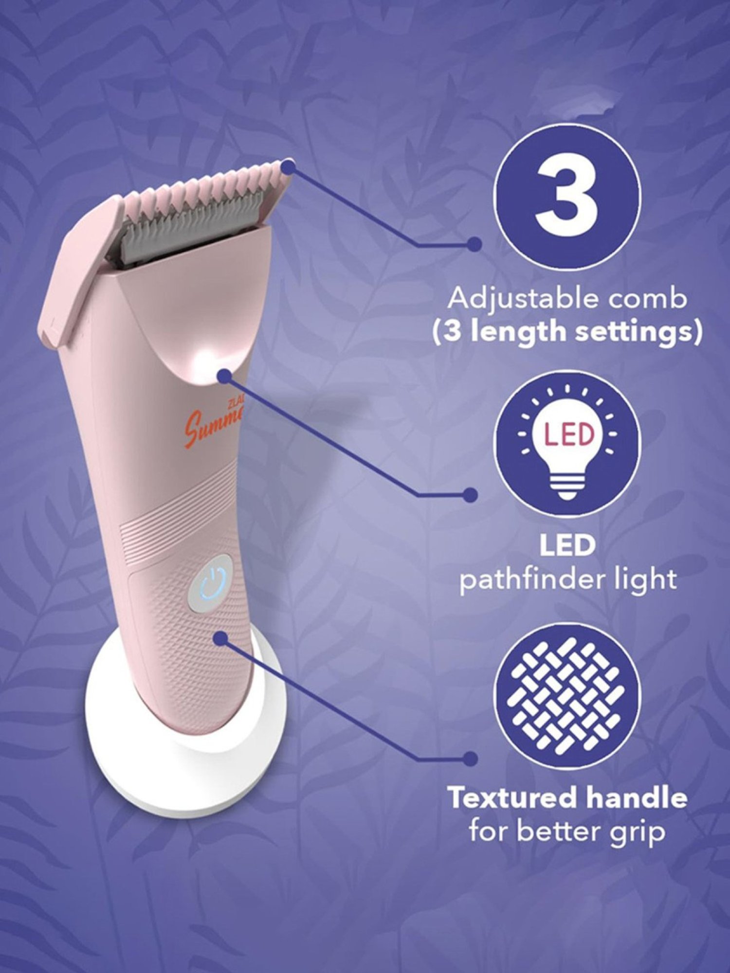 Wahl Professional Moser 1400 Germany Hair Clipper (Maroon)