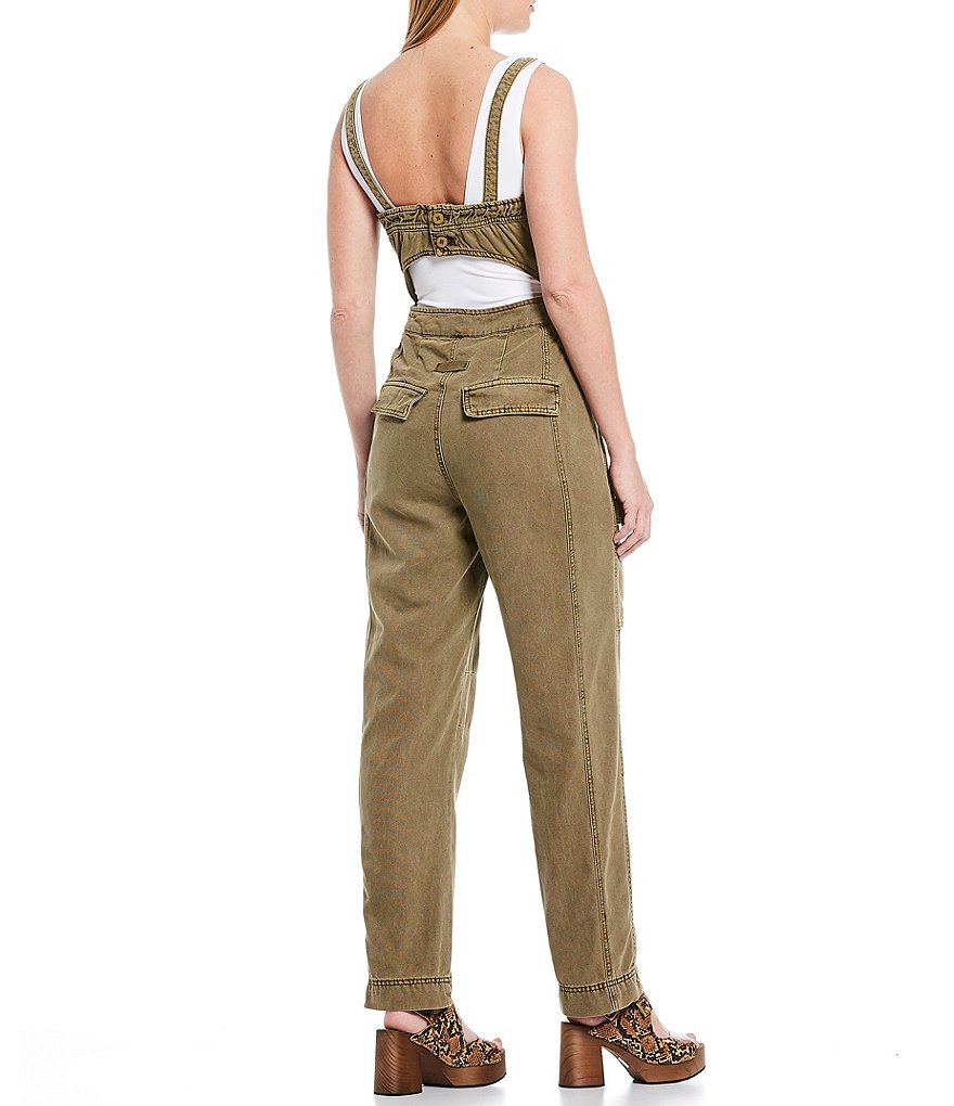 A Loves A Paper Bag Waist Romper