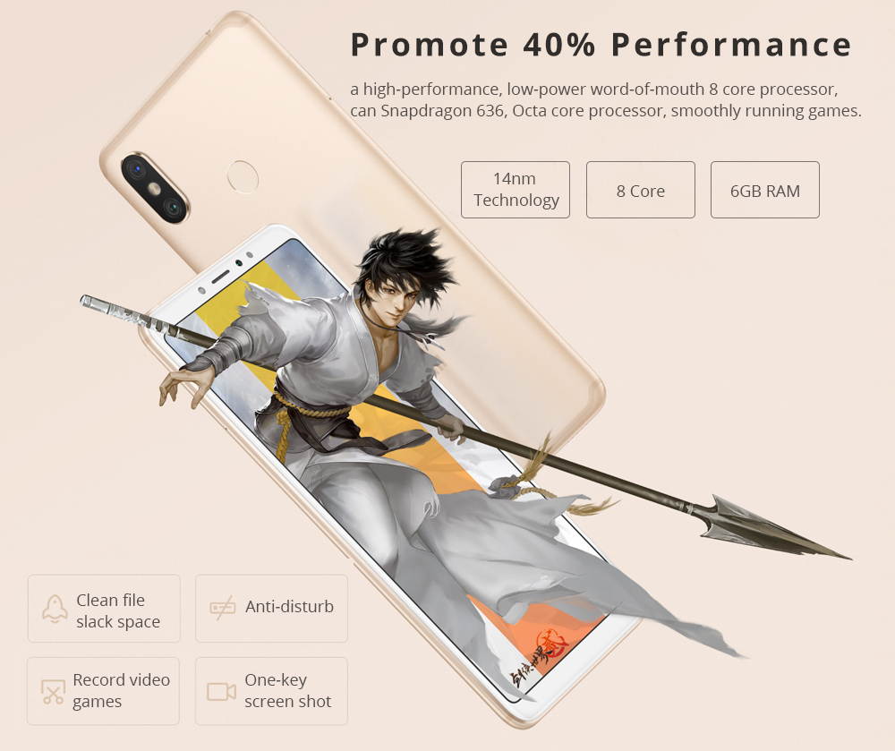 Xiaomi Mi Max 3 6.9 Inch 4GB 64GB 12.0MP+5.0MP Qualcomm Snapdragon 636 Octa Core 4G LTE Smartphone Type-C 5500mAh