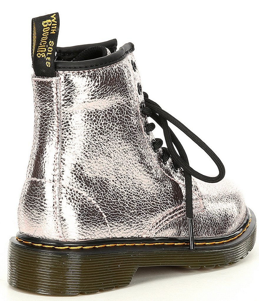 Dr. Martens Girls' 1460 Metallic Boots (Toddler)