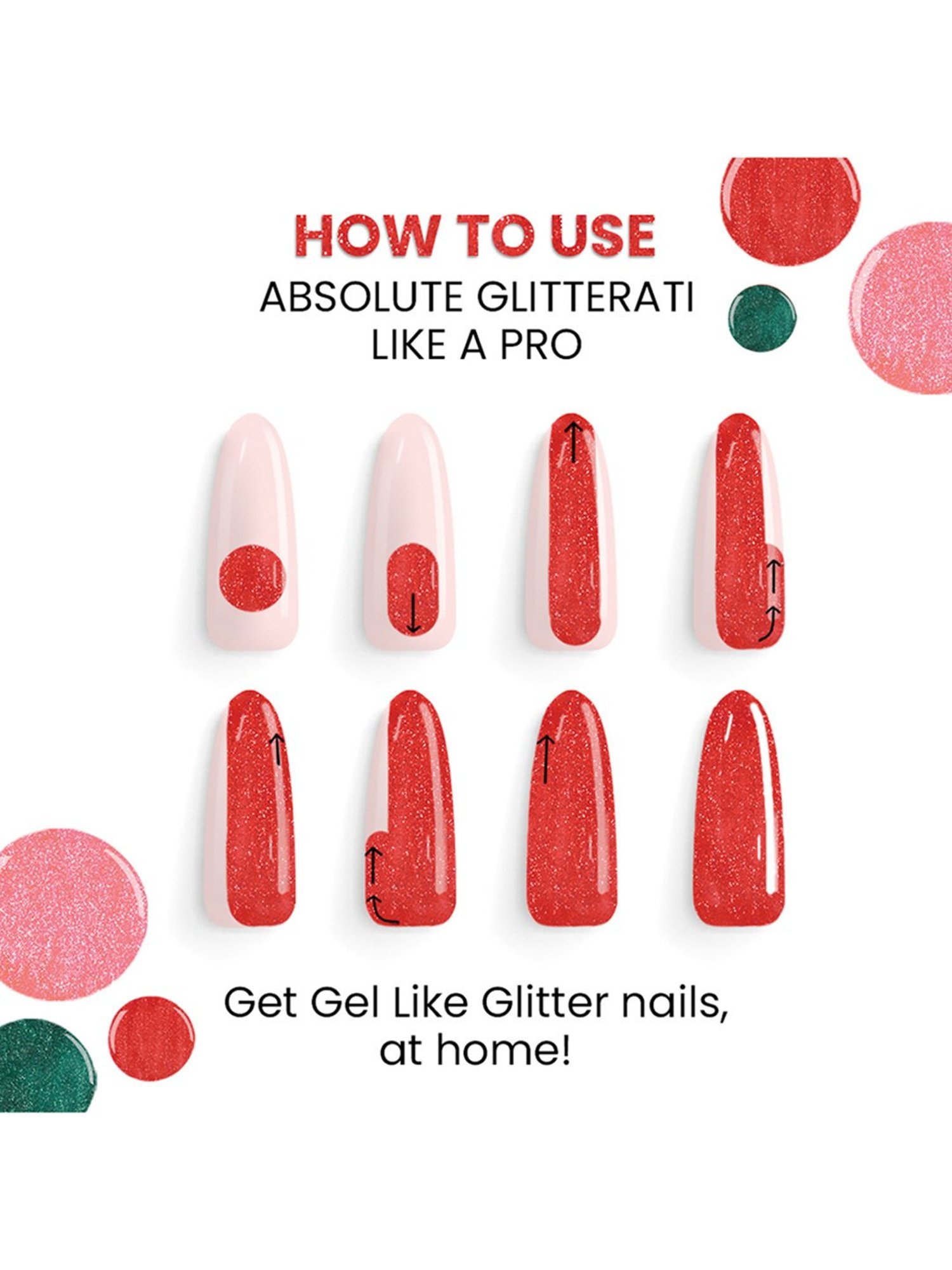 Lakme Absolute Glitterati Nail Polish Ocean Eyes - 12 ml