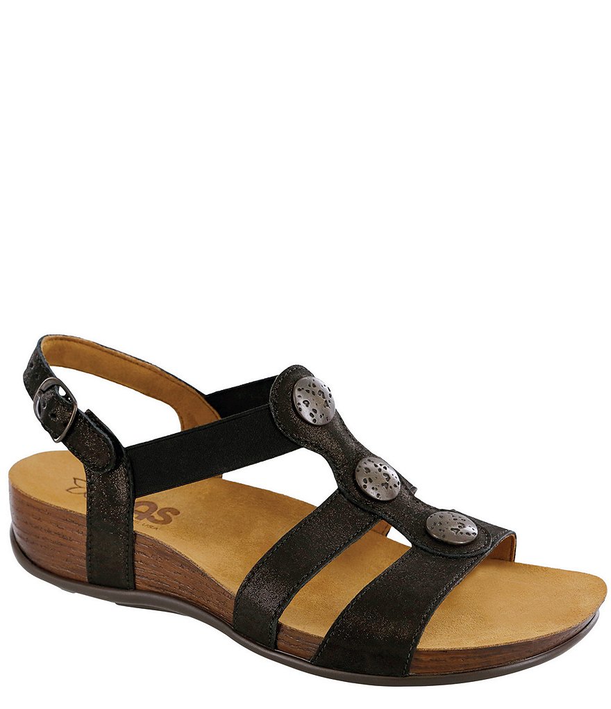 SAS Clover Leather Sandals