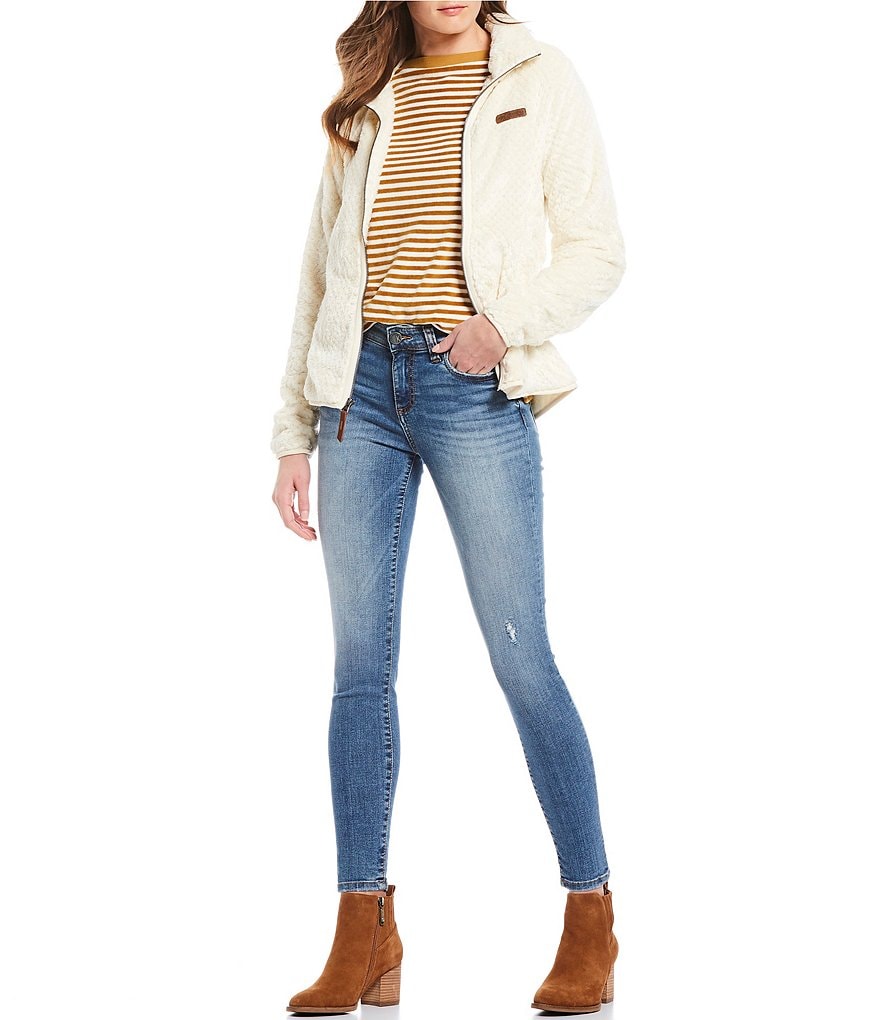 Aventura Arden V2 Long Sleeve Button Front Twill Jacket