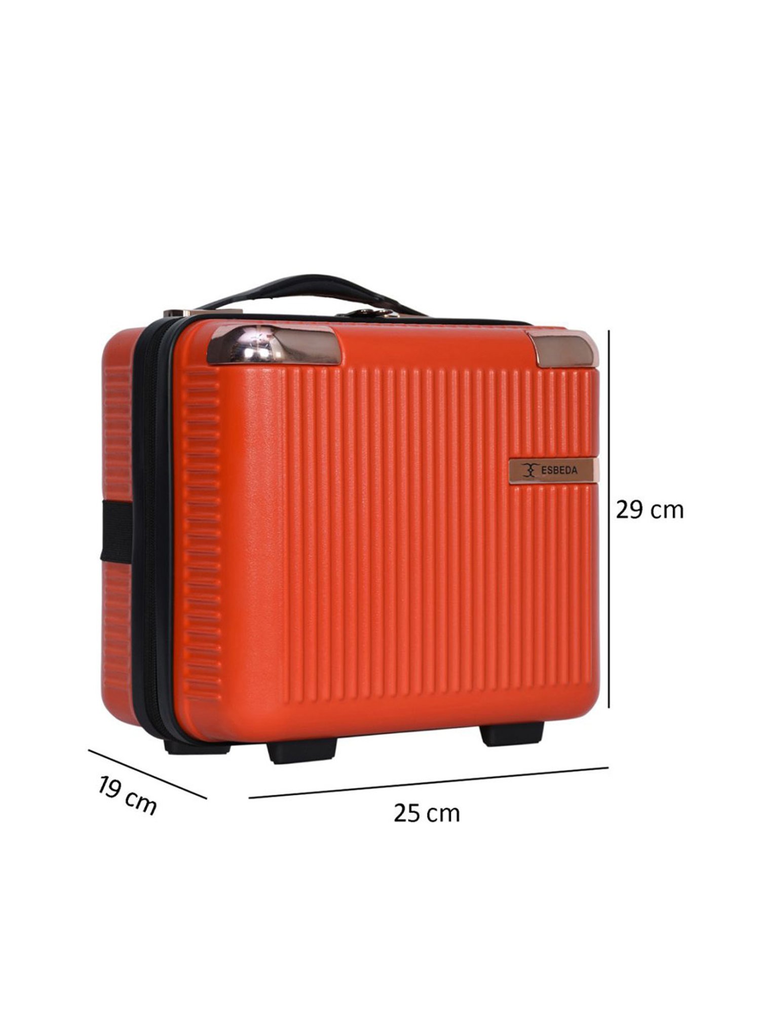 Perquisite Y2K Luxe Range Black Hard 20" Cabin Luggage