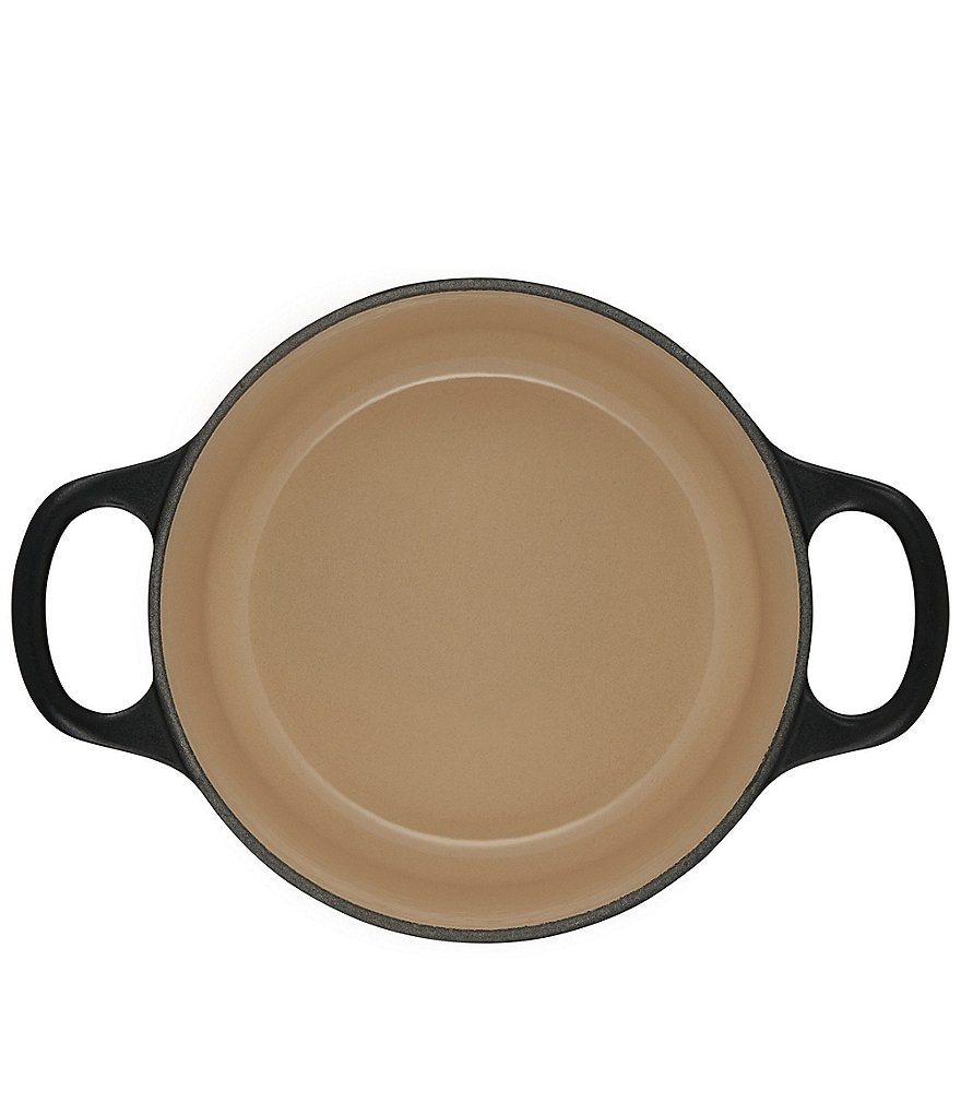 Le Creuset Signature 1-Quart Round Enameled Cast Iron Dutch Oven with Stainless Steel Knobs