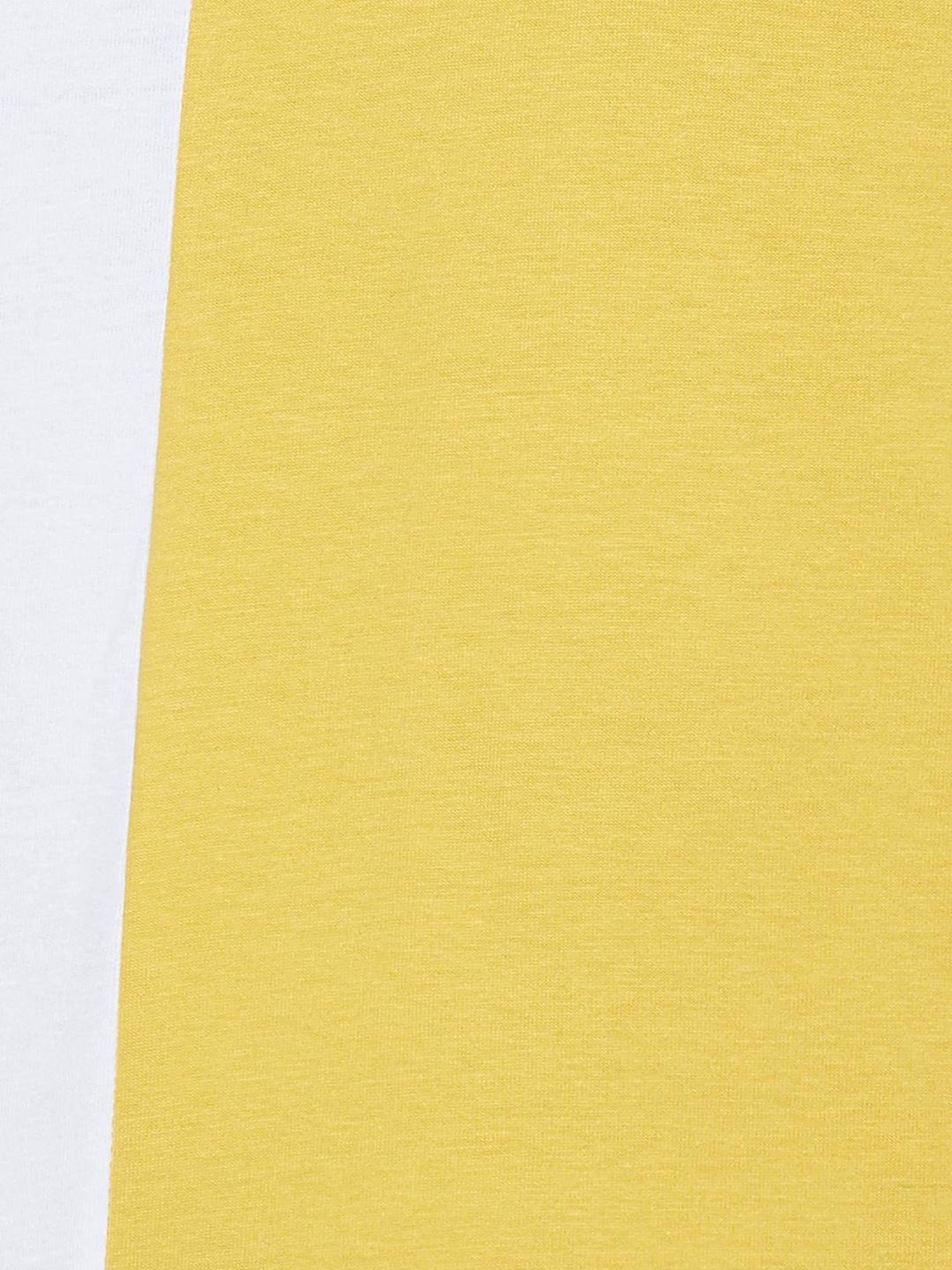 BOSSINI White Cotton Regular Fit Colour Block T-Shirt